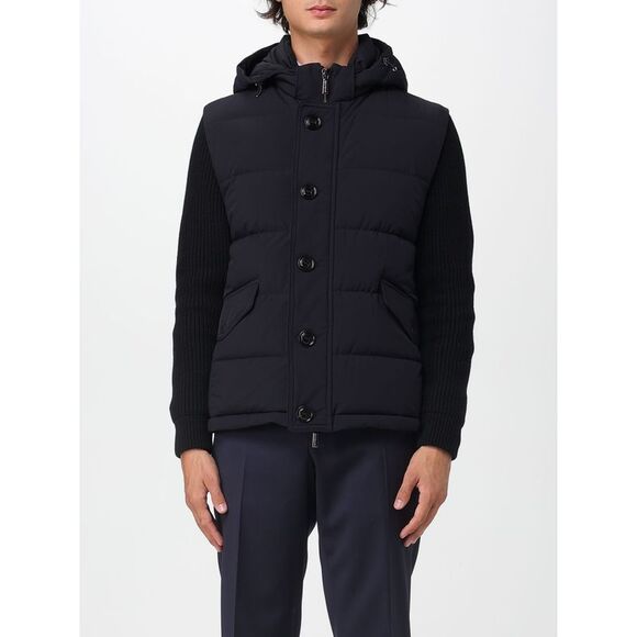Moorer Jacket Men Blue - Picture 1 of 4